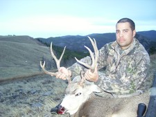 This was Ed's first mule deer